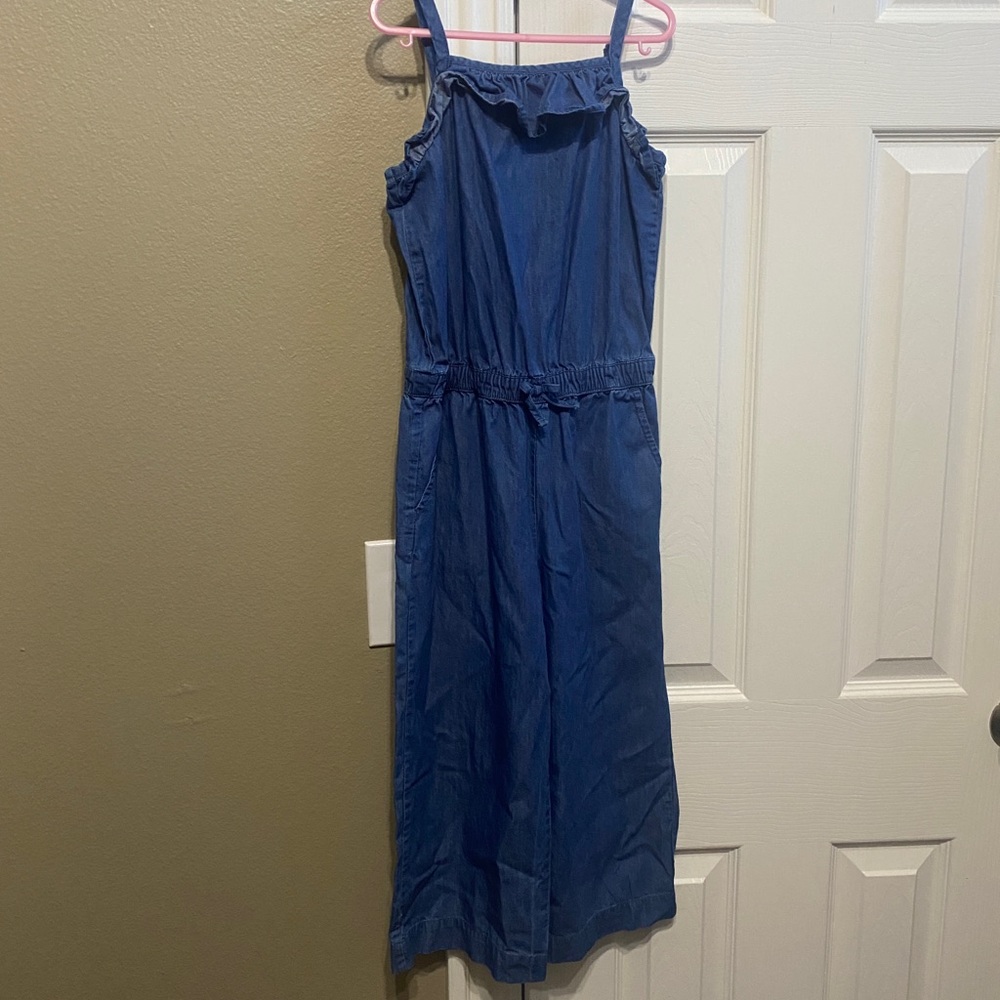 Girl’s Cat & Jack Denim Jumper Size Medium 7/8